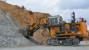 Liebherr delivers 300-tonne electric excavator to Bulgaria’s largest copper mine