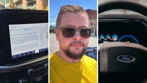 Man’s Ford Screen Asks To Update—It Includes Video Streaming Karaoke. There’s Just One Problem: ‘Don’t Update’