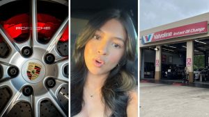 Teen Gets Porsche Cayenne As Gift. Then She Takes It To Valvoline: ‘It’s Not Our Responsibility’