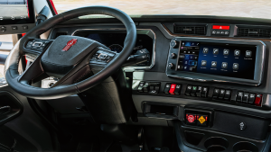 A modernized cab transforms driver experience on Kenworth Class 8 trucks